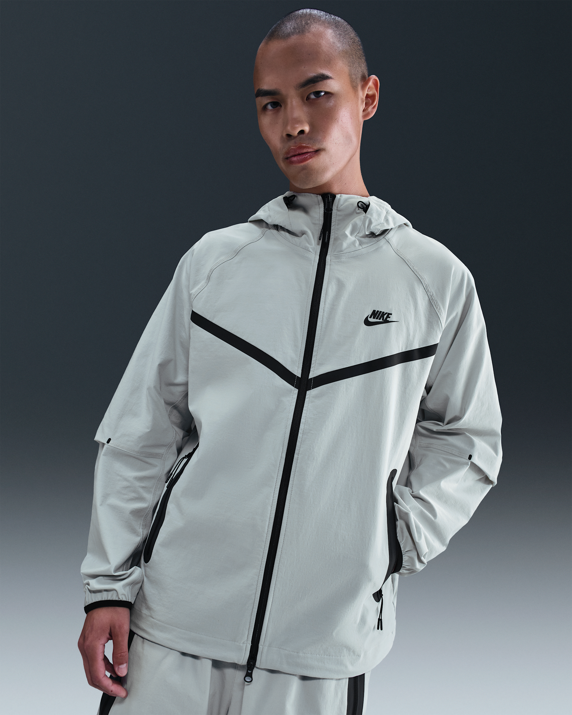 Nike Tech Windrunner Men's Woven Full-Zip Jacket. Nike JP